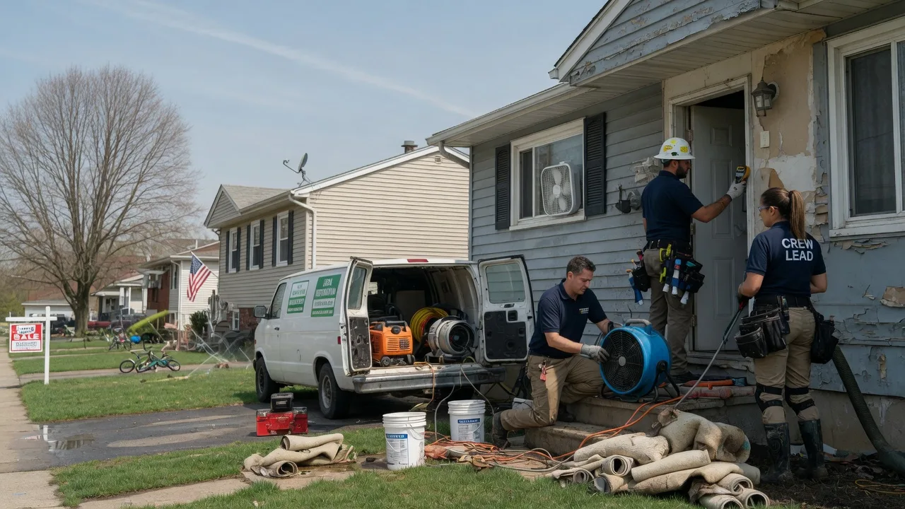 Flood Cleanup in Benicia, CA near me